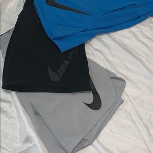 Nike Dri-Fit Flex shorts.  Gray.  Size large.